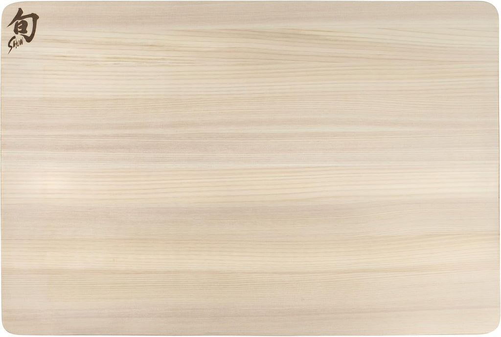 Shun Cutlery - Tabla de cortar grande Hinoki, 17.75" x 11.75...