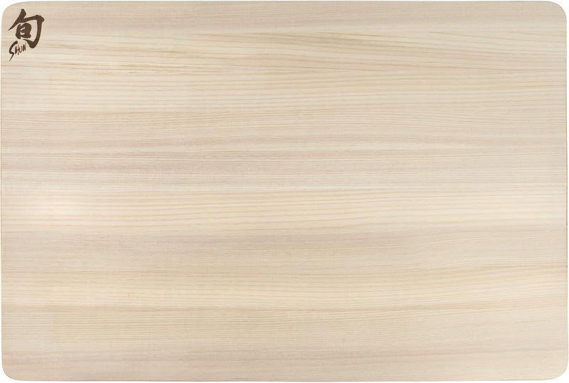 Shun Cutlery - Tabla de cortar grande Hinoki, 17.75" x 11.75...