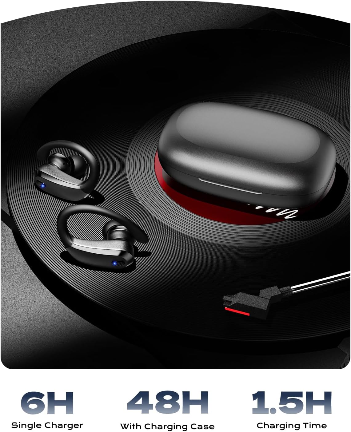 Auriculares inalámbricos, auriculares Bluetooth 5.4, auriculares de...