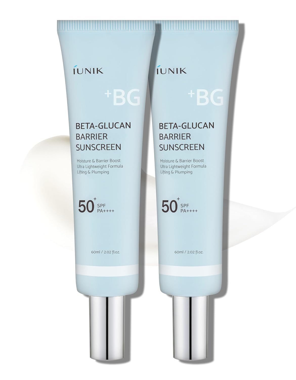IUNIK Beta-Glucan Daily Sunscreen 2ea \u2013 Barrera de Agua Humeda...