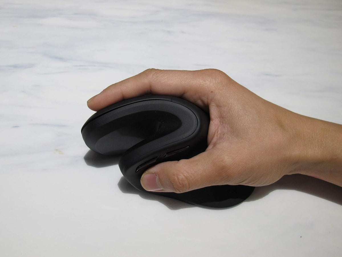 MOJO Perfect Grip Dual Mode Silencioso Vertical Ergonómico Ratón Óp...