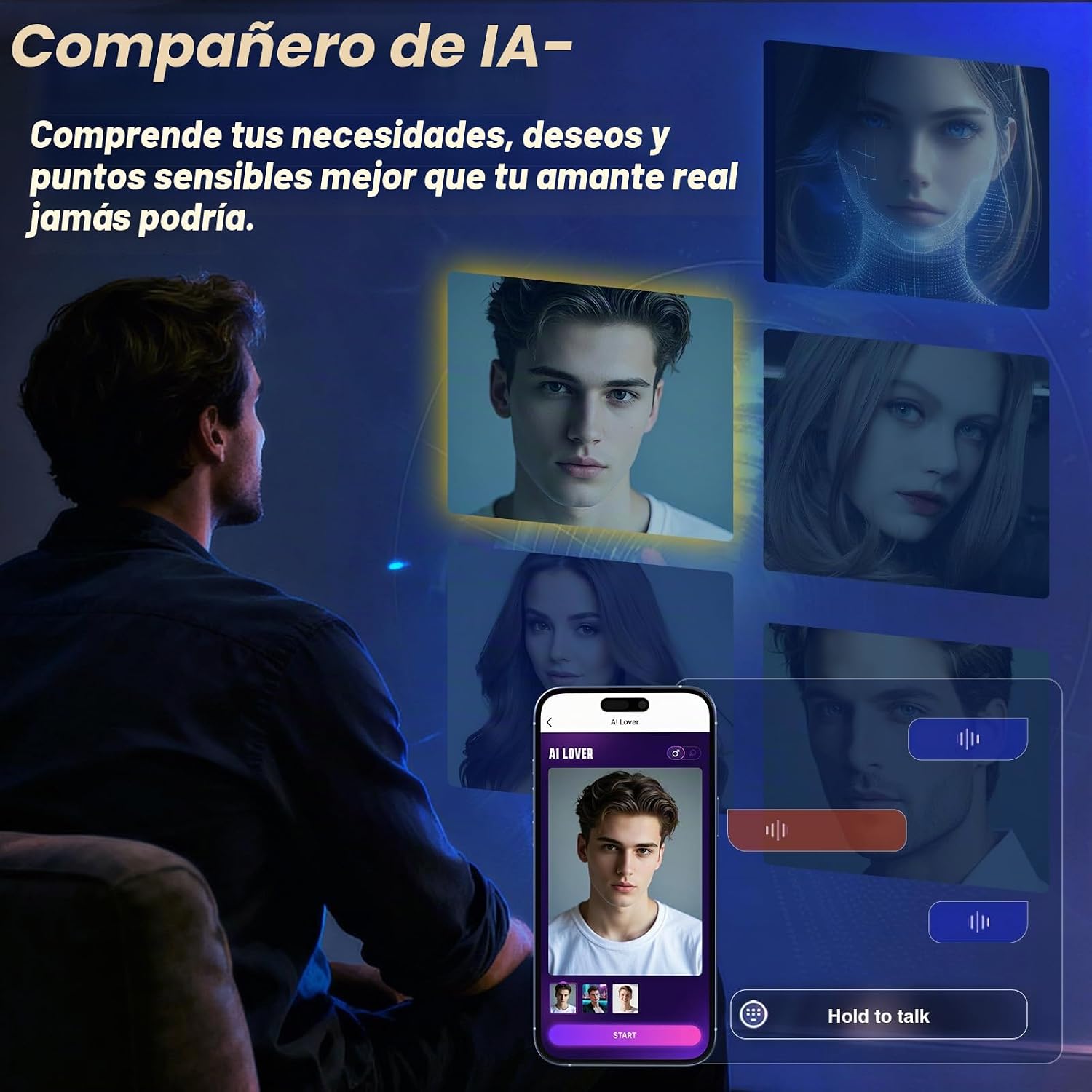 BEISAR Masajeador de próstata, juguetes anales, juguetes sexuales m...