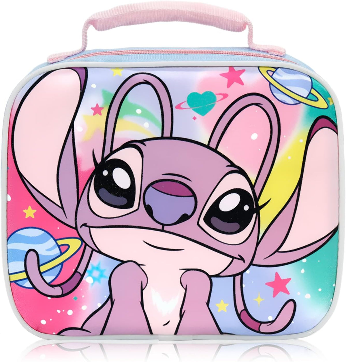Stitch &amp; Angel - Mochila con lonchera para niños y más | Bolsa...