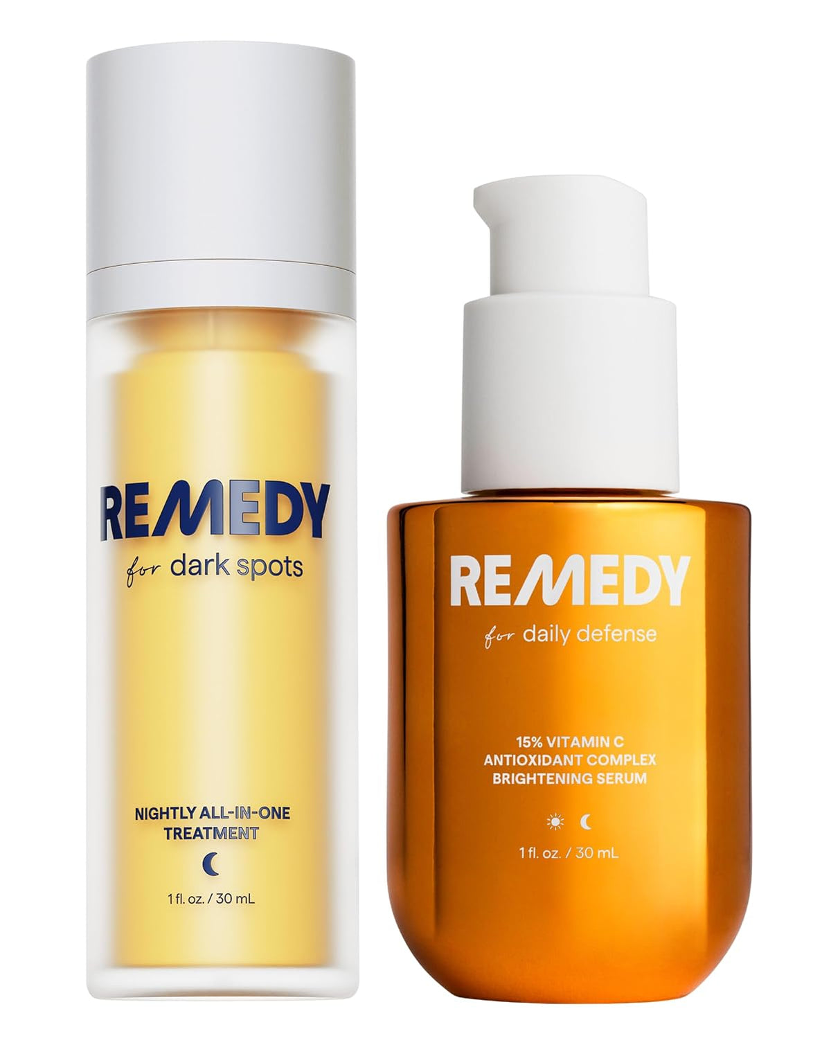 Dúo de suero para defensa diaria y manchas oscuras Remedy Vitamin C...