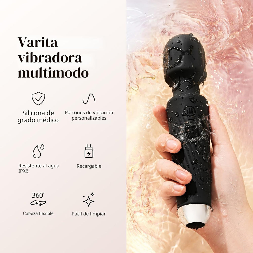 Vibrador de Varita | Juguetes Sexuales Vibrador Consolador para Muj...
