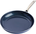 Blue Diamond - Sartén de 12 pulg de cerámica con infusión de diaman...