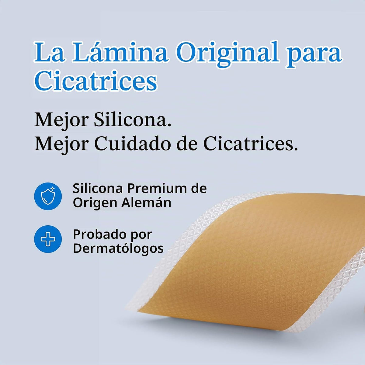NUVADERMIS, láminas de silicona para cicatrices \u2013 láminas médi...