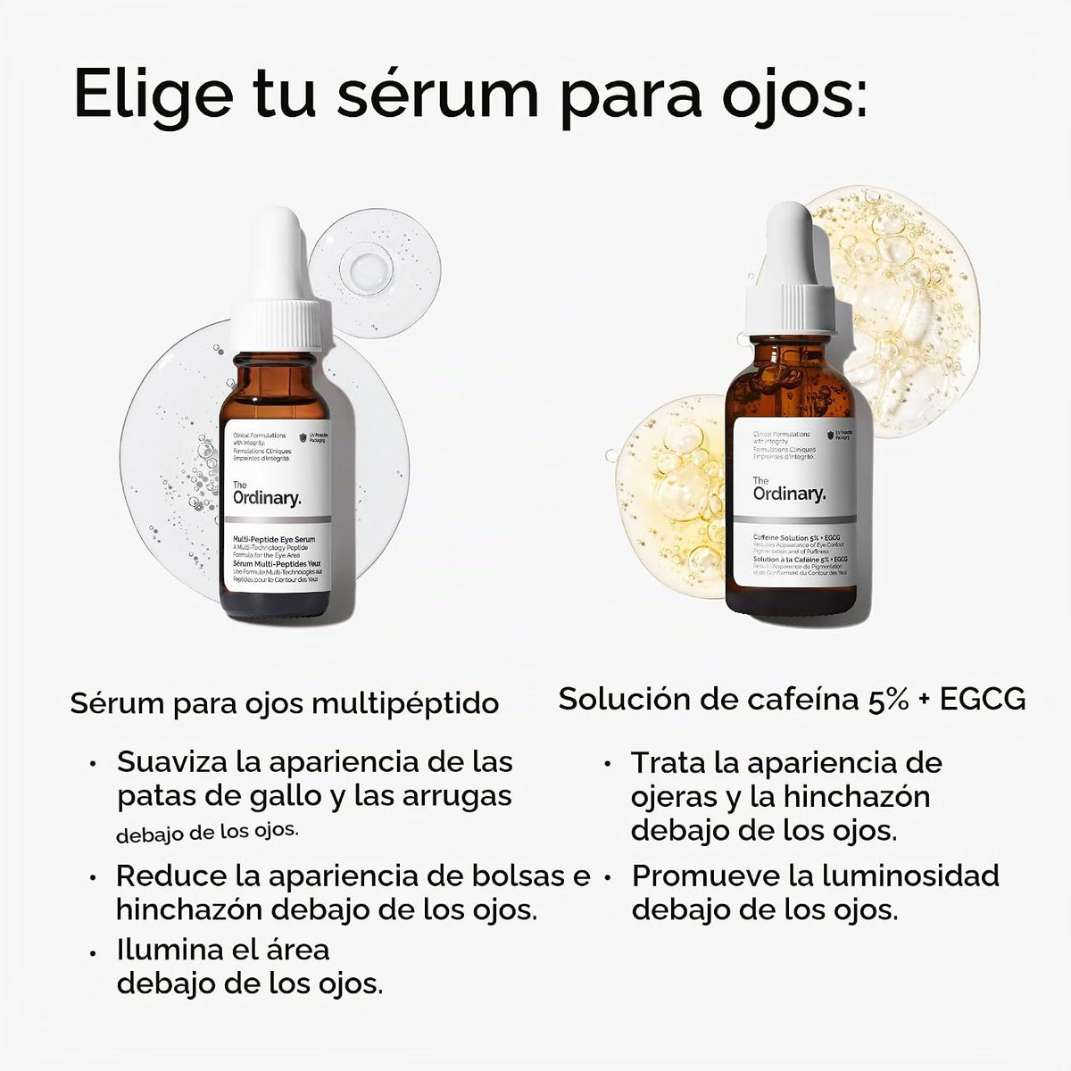 The Ordinary Multi-Peptide Eye Serum, fórmula antienvejecimiento pa...