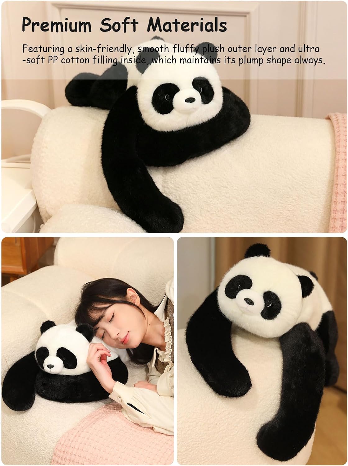FIAEUGZKM Almohada de felpa hipopótamo con peso de 23.6 pulgadas, j...