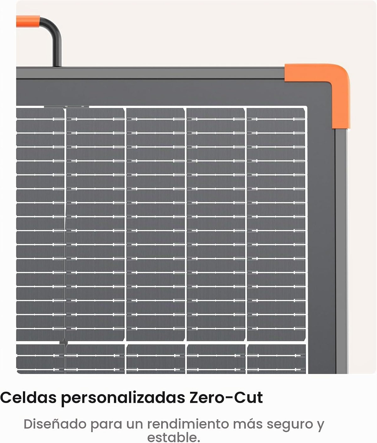 ZOUPW Panel solar portátil bifacial de 110 W, tipo N 16BB 25% carga...