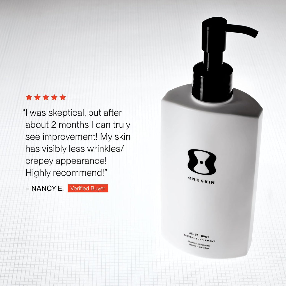 OneSkin OS-01 Body Suplemento hidratante tópico | Reversión de edad...