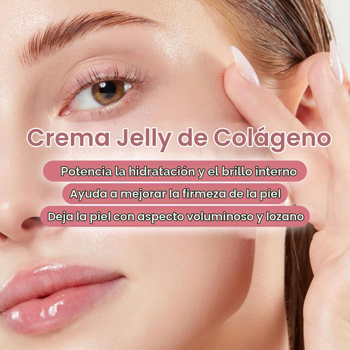 medicube Crema de gelatina de colágeno, niacinamida y colágeno hidr...