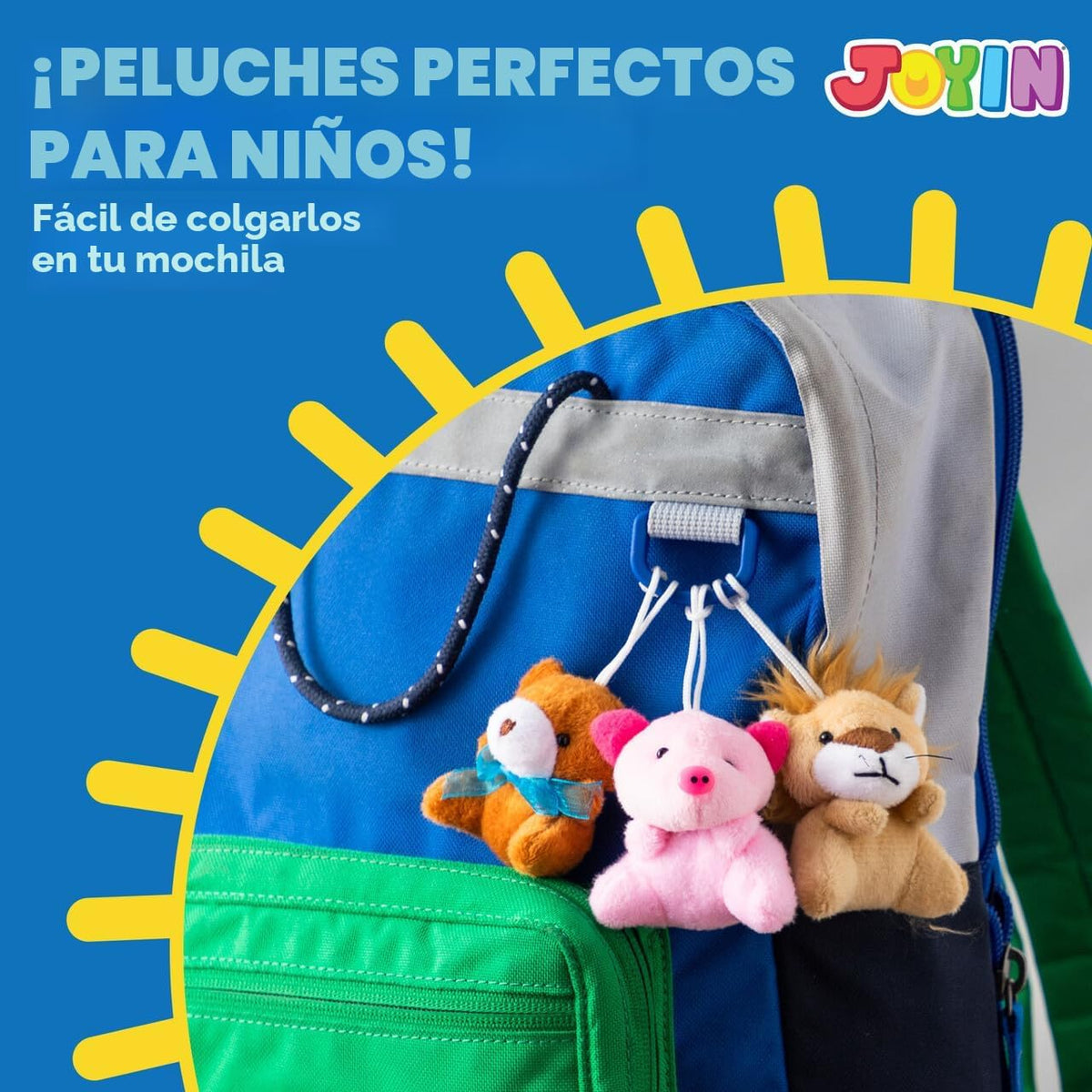 JOYIN Paquete de 36 mini juguetes de peluche de animales surtidos (...