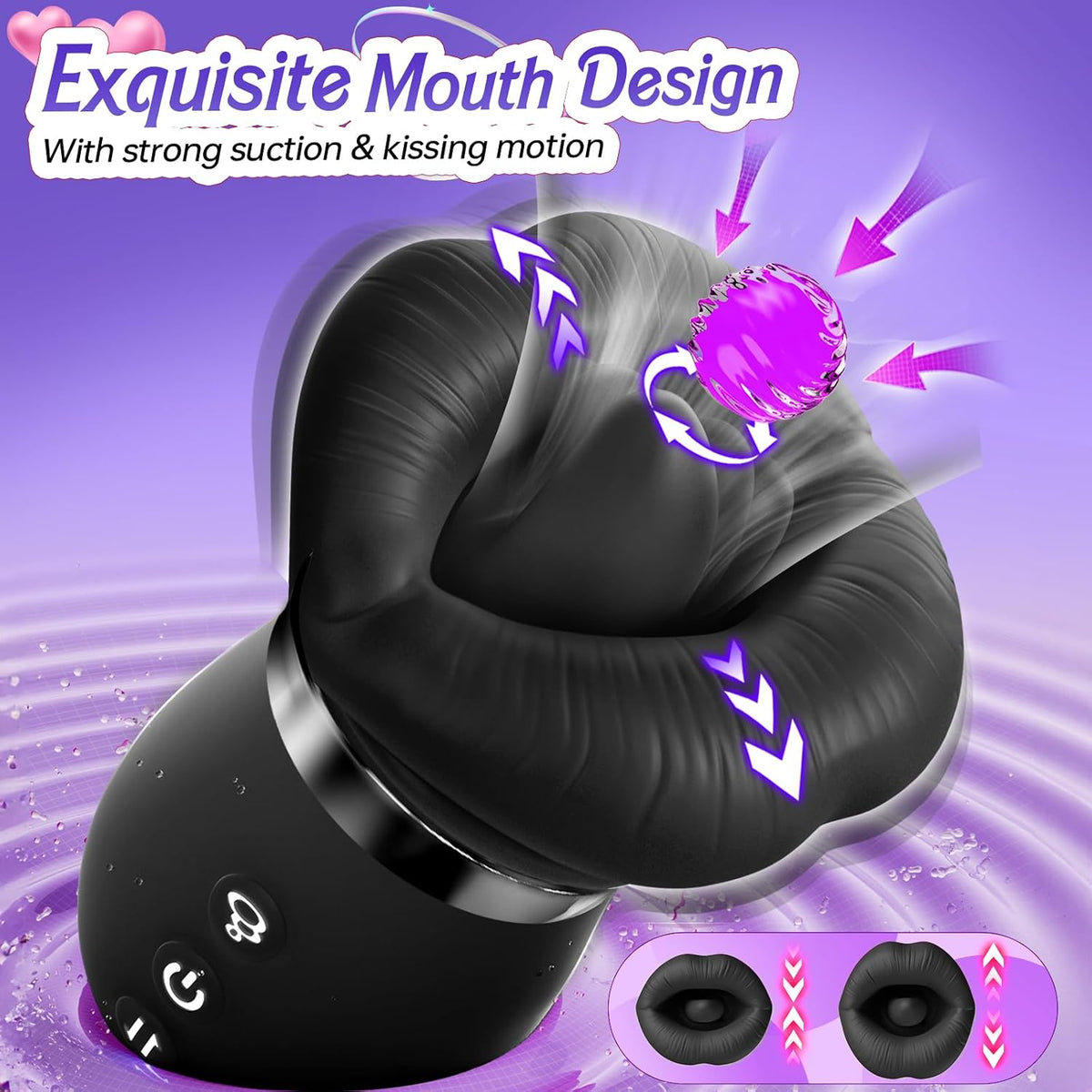 Sovokn Vibrador de succión Juguetes sexuales para adultos - Juguete...