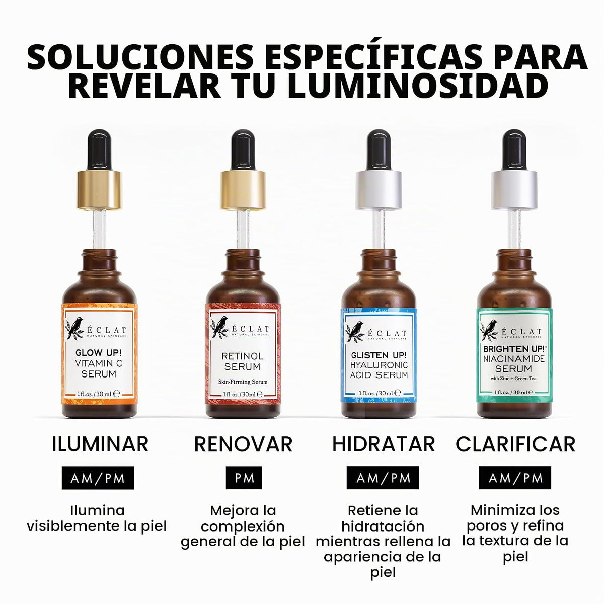 Suero de retinol al 2,5% para la cara - Tratamiento de cicatrices d...