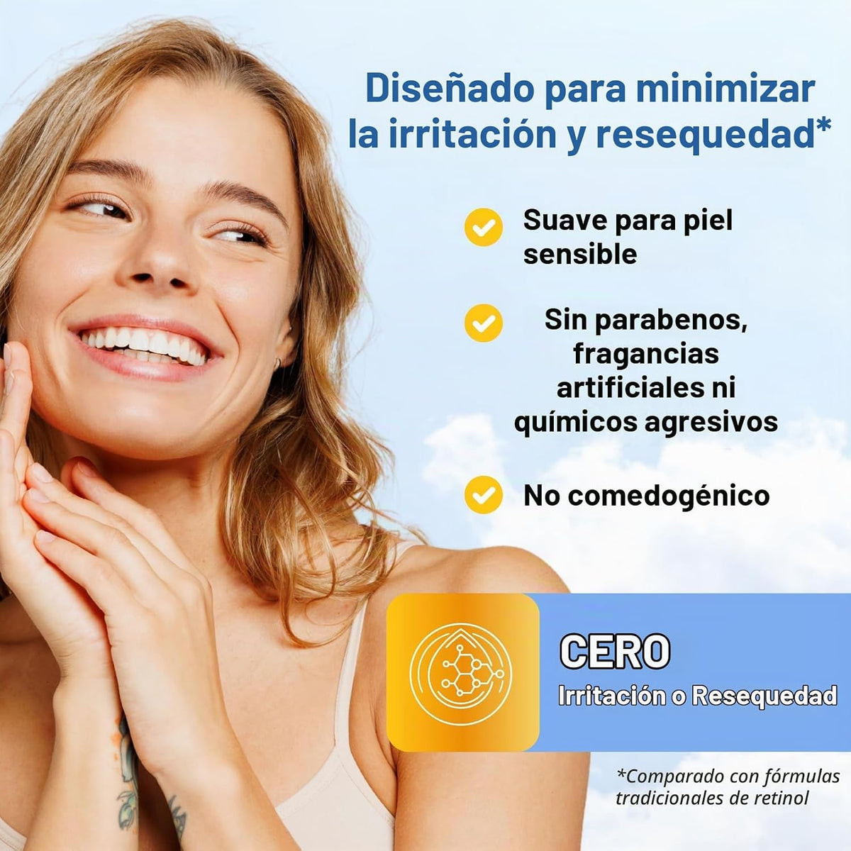 LilyAna Naturals Crema Facial Anti-Edad con Retinol para Mujeres \u...