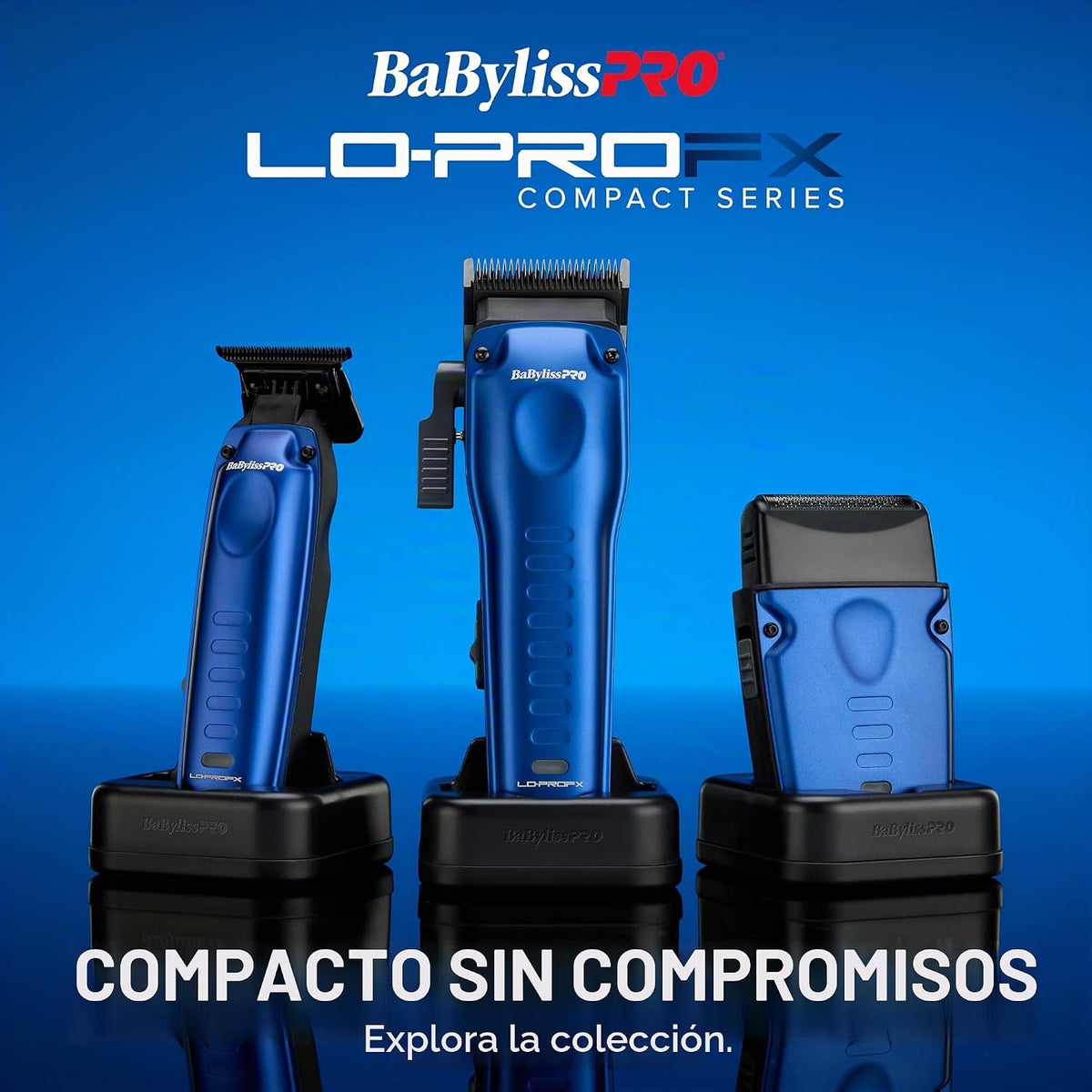 BaBylissPRO Recortadoras compactas LO-PROFX de alto rendimiento par...
