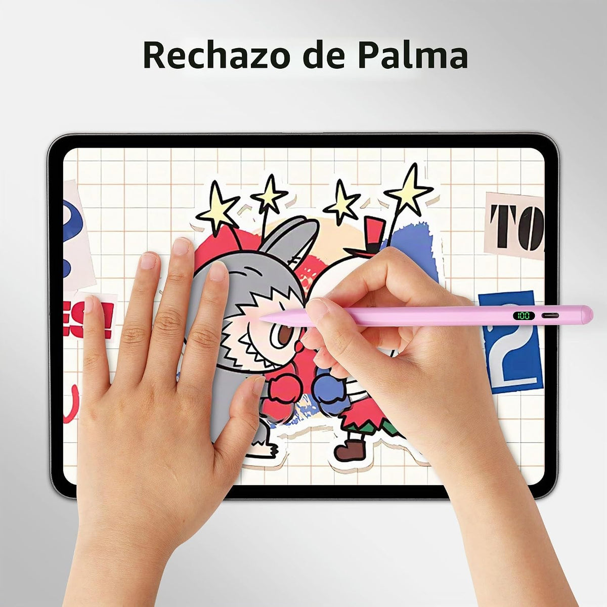 Lápiz para Apple Stylus Pen para iPad A16 2018-2026 Sensibilidad |...