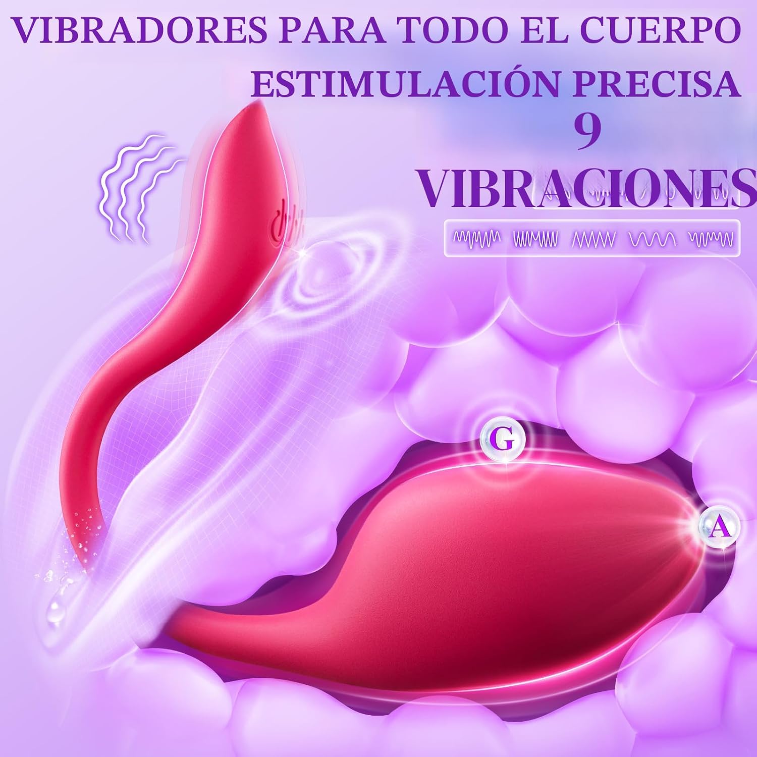 Juguetes sexuales vibrador para mujeres y hombres - Vibradores de b...