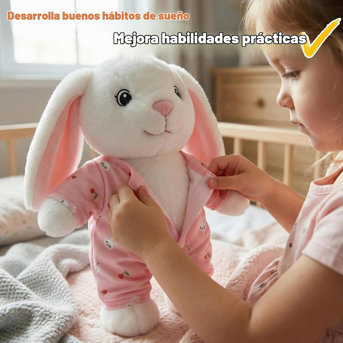 okegztoa Animal de peluche con ropa, disfraz de disfraz suave para...