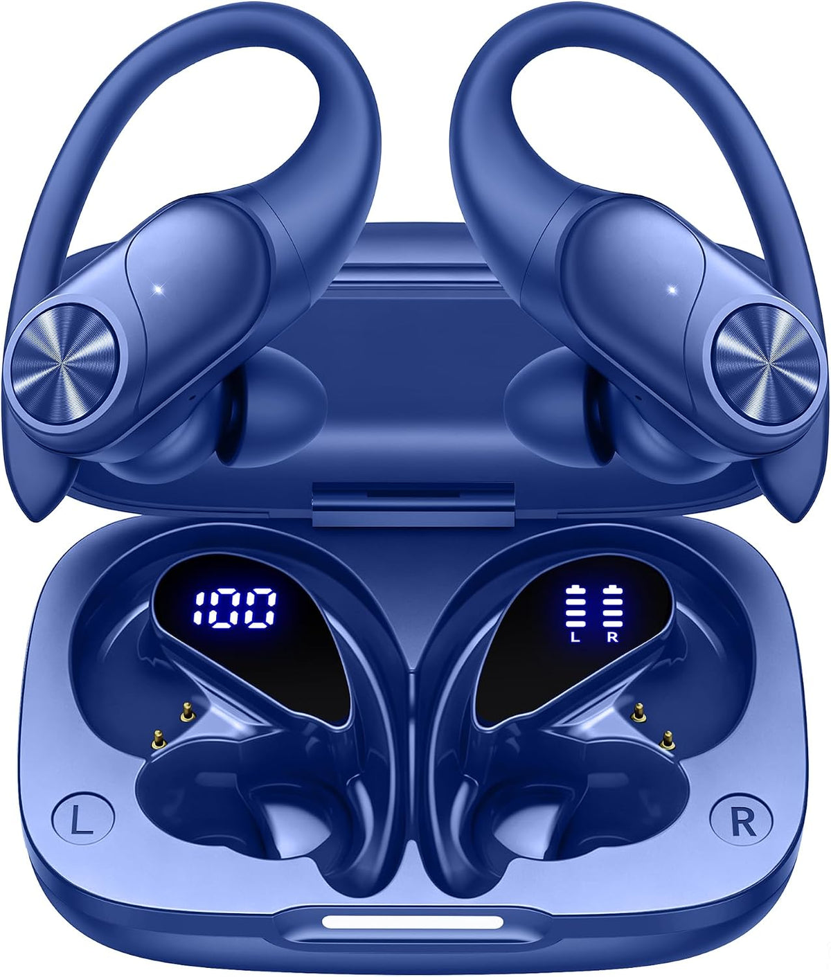 PocBuds Auriculares Bluetooth inalámbricos 80 horas de reproducción...