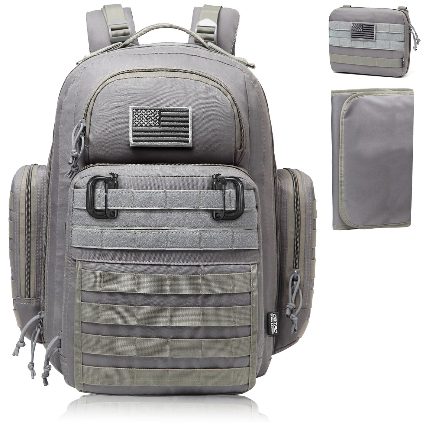 DBTAC - Mochila para pañales para papá, bolsa de pañales grande par...