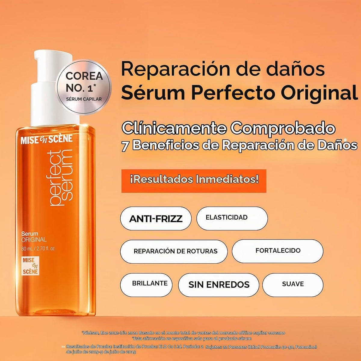 Mise En Scene Perfect Serum Kit de viaje original para el cuidado d...
