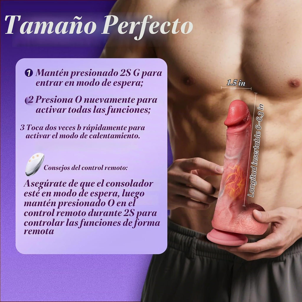 YAYIKZ - Consolador sexual con vibrador, consolador de silicona de...