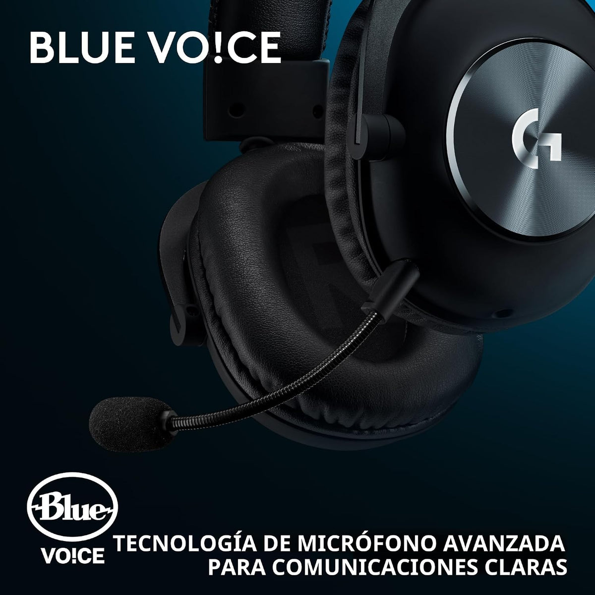 Logitech G PRO X SE Wired Gaming Headset - Black | Blue VO!CE Micró...