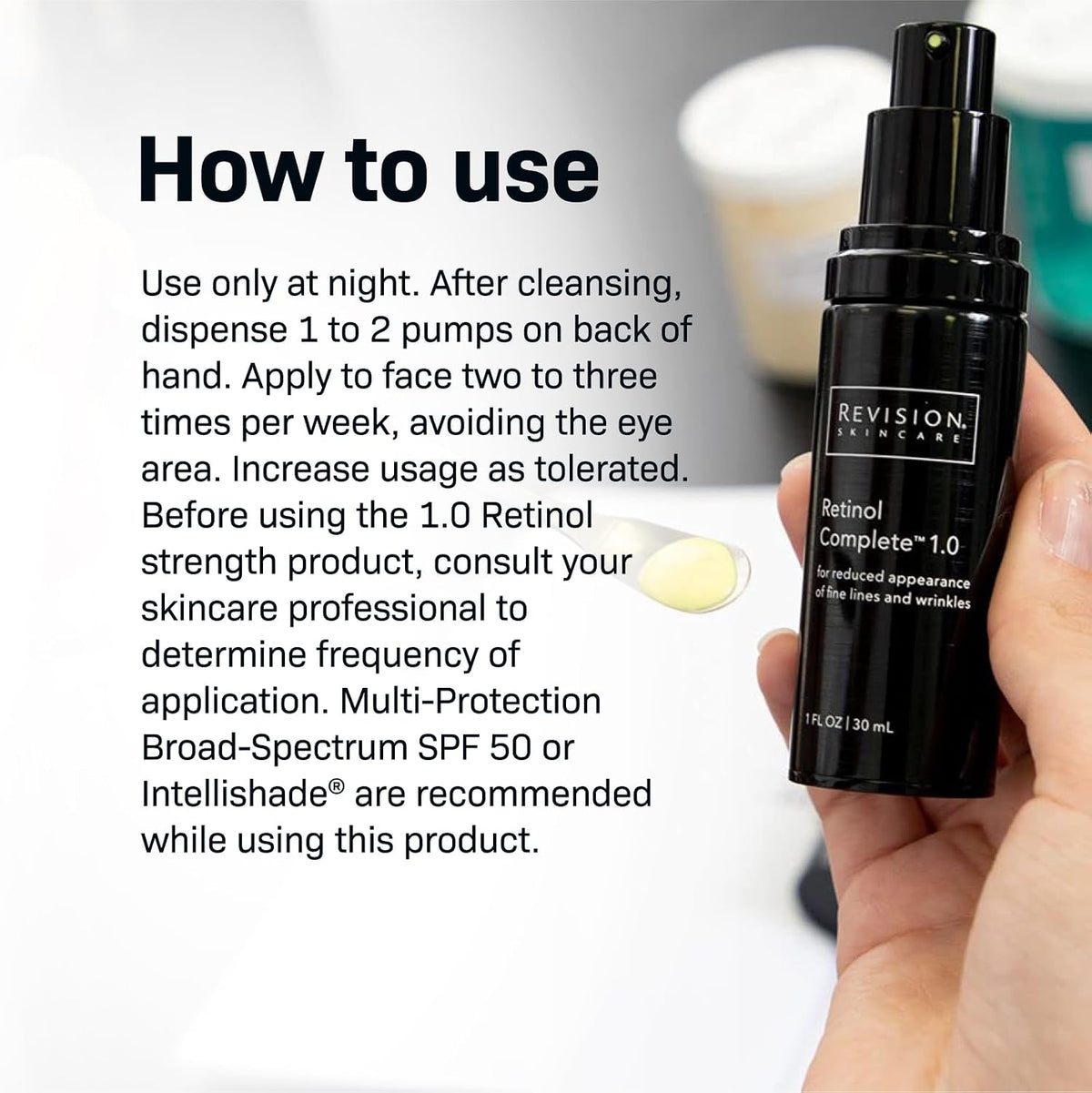 Revision Skincare Retinol Complete, ilumina y suaviza la textura de...