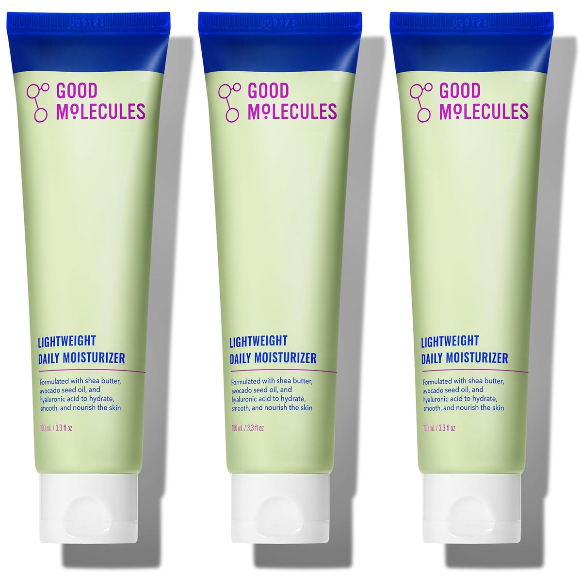 Good Molecules Crema Hidratante Ligera Diaria Pack de 3 \u2013 100...
