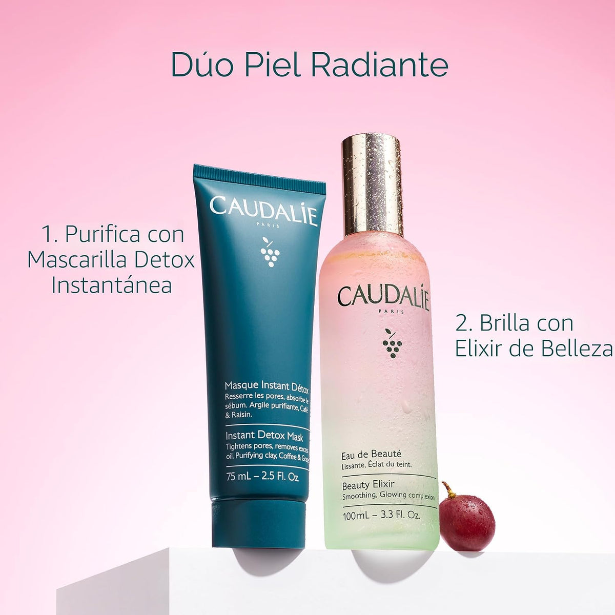 Caudalie Beauty Elixir Face Mist: Tónico que aprieta los poros + re...