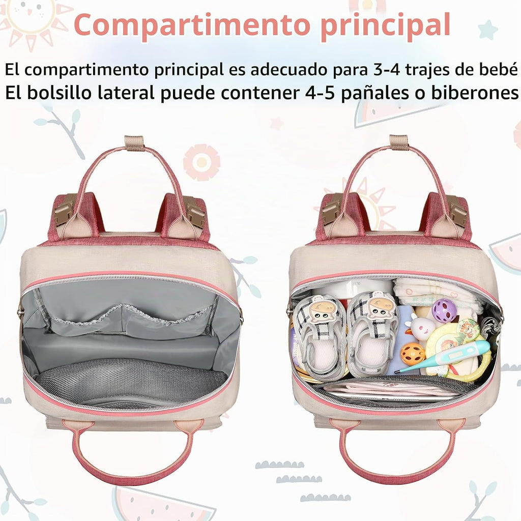 Legestori Mochila para Pañales, Bolsa de Pañales para Bebé Niña, Mo...