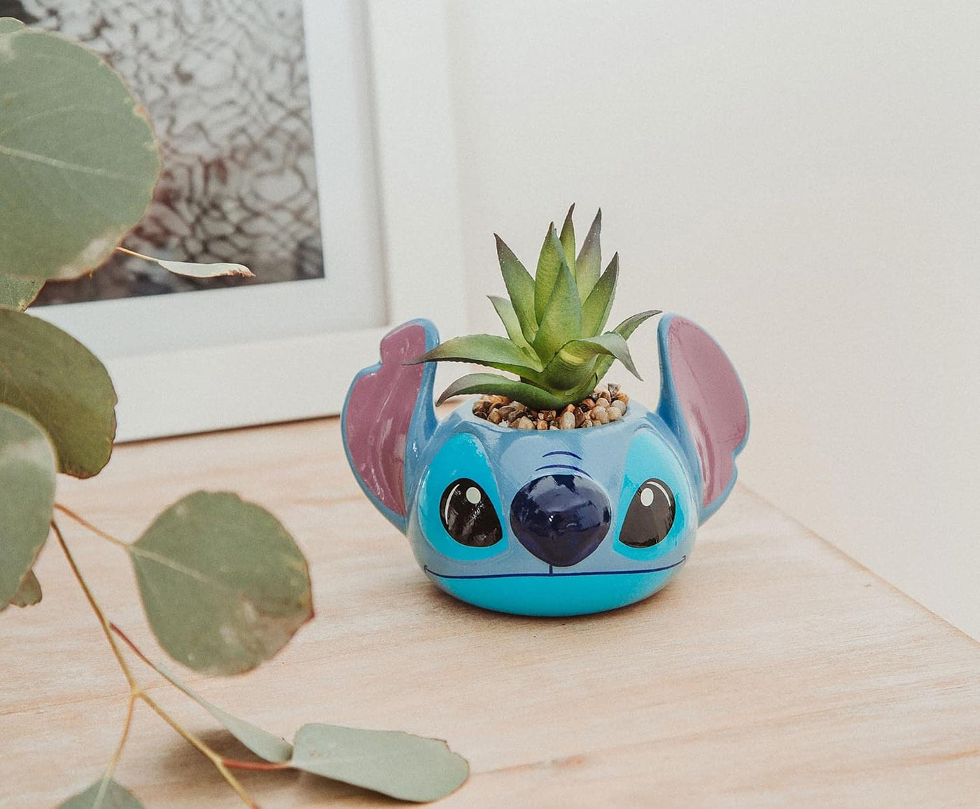 Disney Lilo &amp; Stitch - Mini maceta de cerámica de 3 pulgadas co...