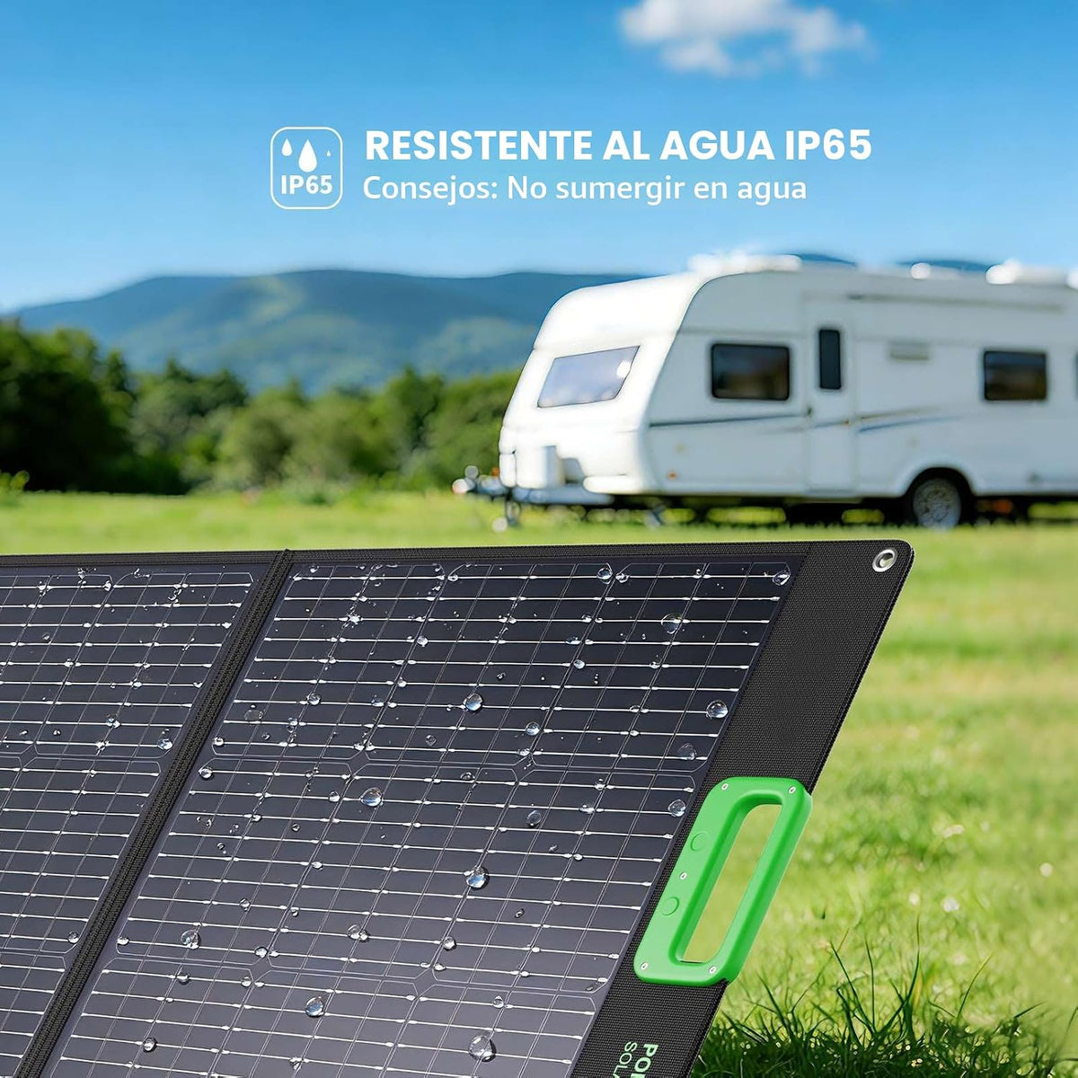 el panel solar portátil 100W para el generador de la central eléctr...