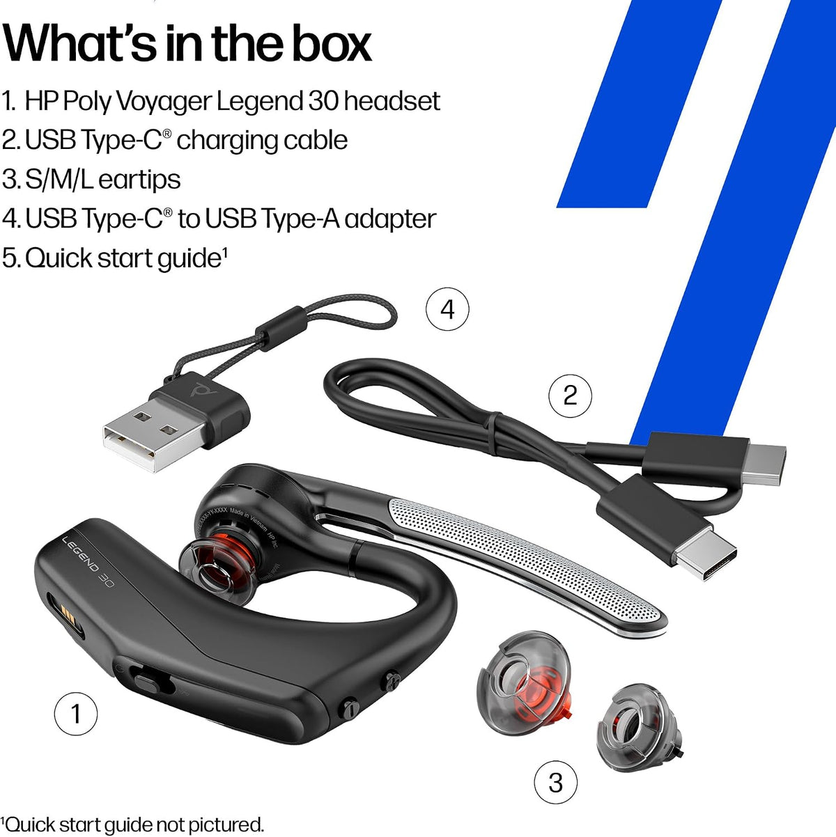 Poly Voyager Legend 30 - Auriculares Bluetooth con micrófono - Plum...
