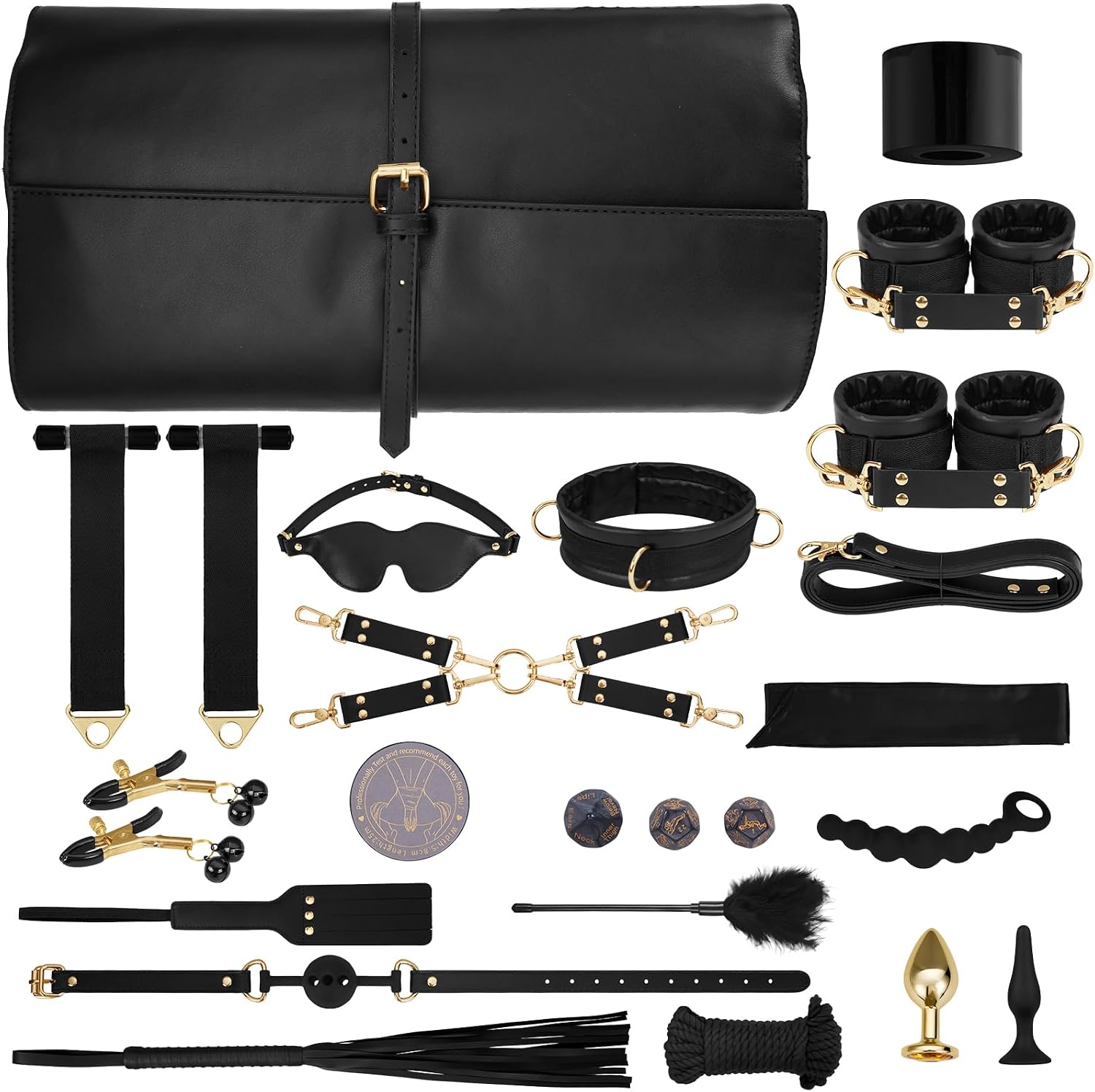 Juguetes sexuales de Bondage BDSM - 21 piezas de esposas de tobillo...