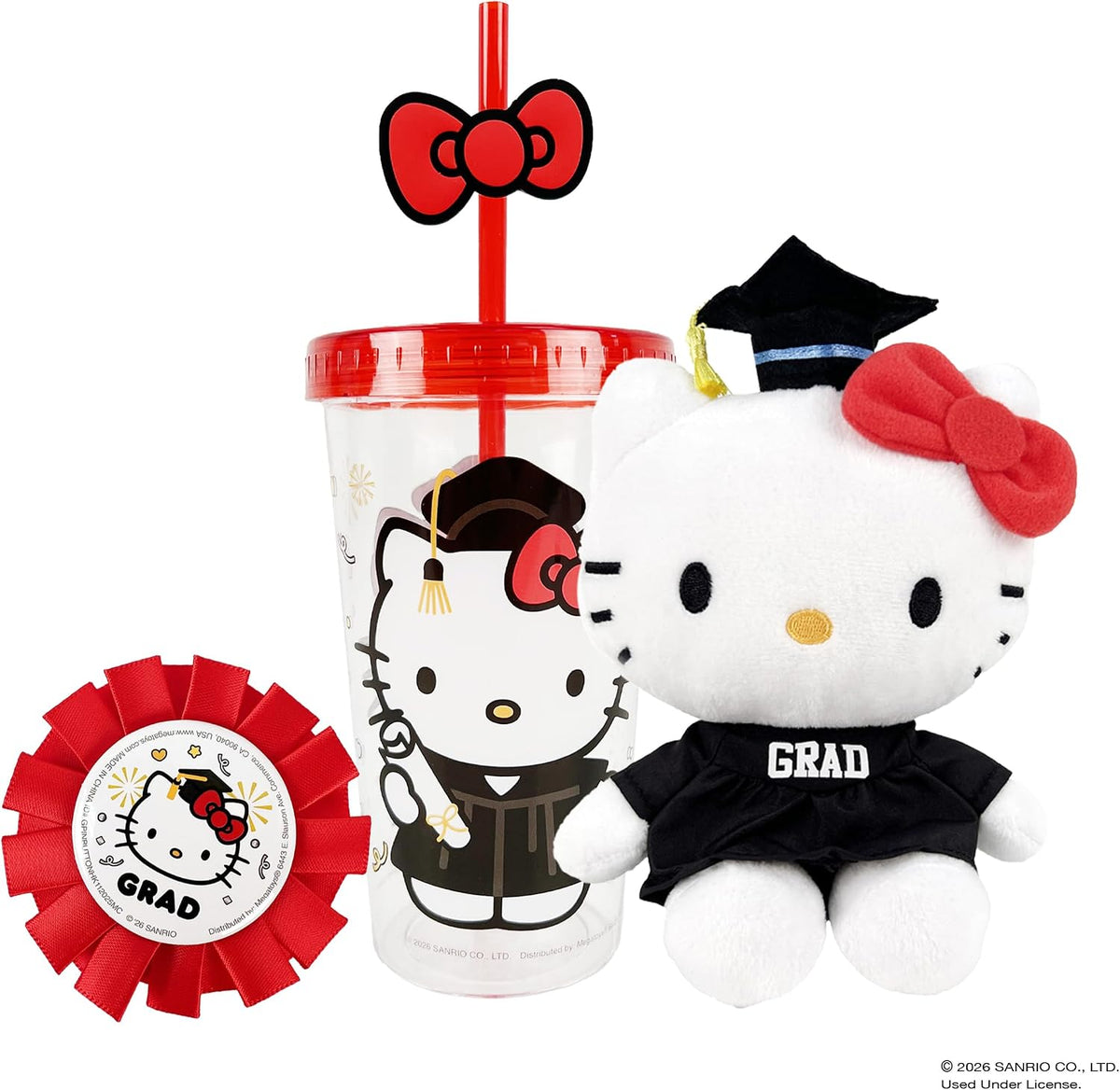 Juego de regalo de graduación de Hello Kitty, con traje de Hello Ki...