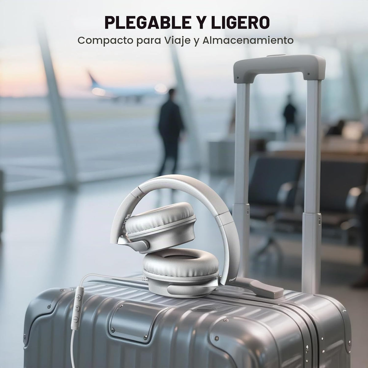 Cowyawn Auriculares USB C con cable, auriculares USB C con cable co...
