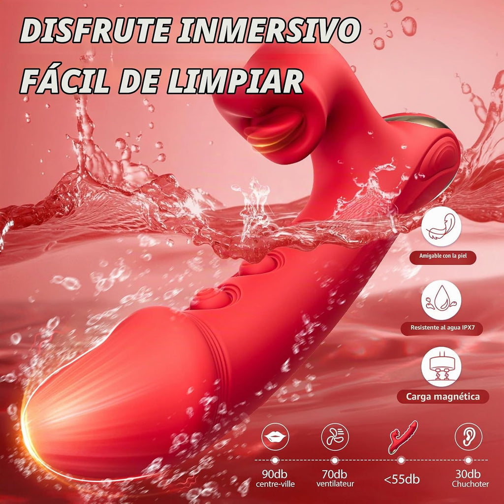 Toendi - Juguete sexual con vibrador de conejo para mujeres, juguet...