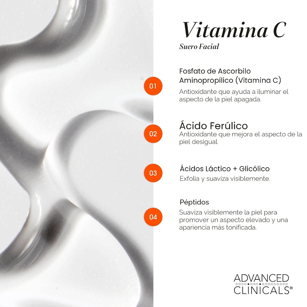 Advanced Clinicals Crema de vitamina C + suero de vitamina C, juego...