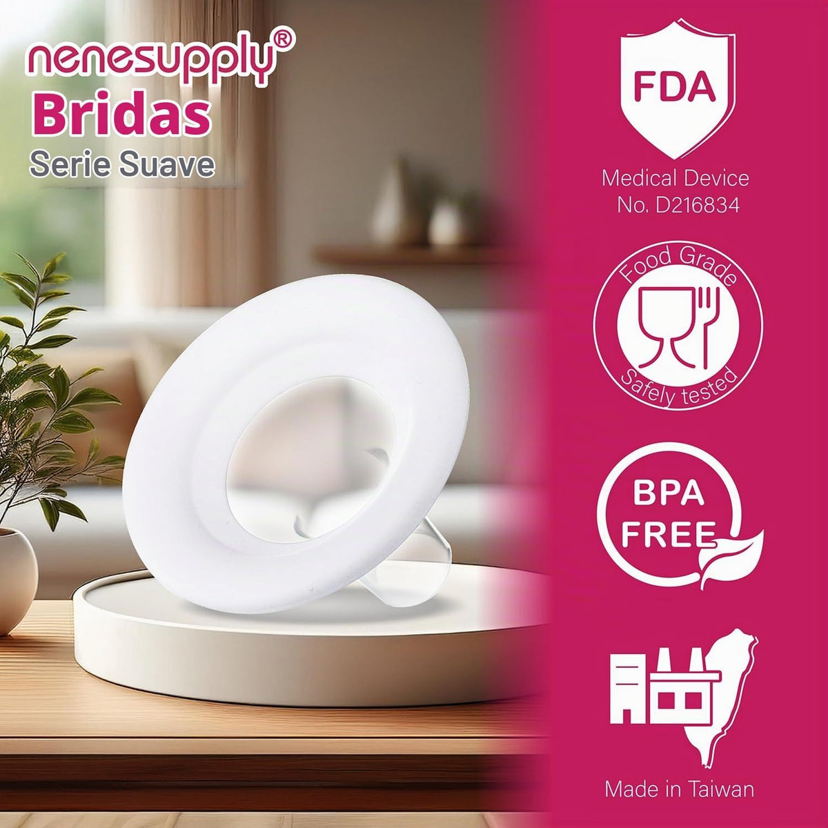 Nenesupply 21mm Vástago suave compatible con piezas de bomba de pec...