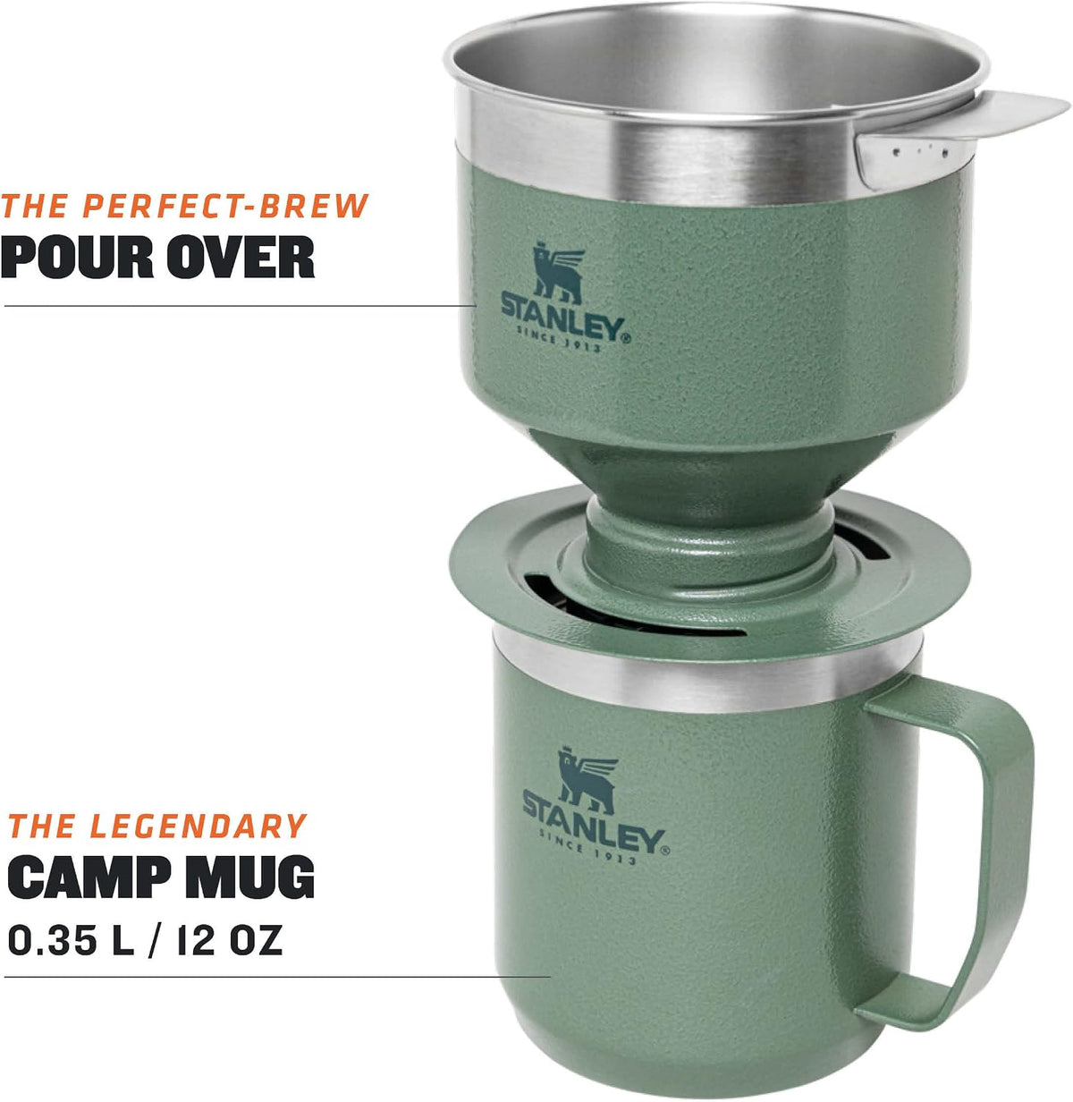 Stanley Perfect Brew Pour Over \u2013 Hace 1-6 tazas \u2013 Filtro...