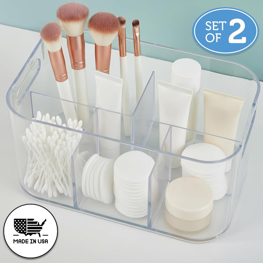 STORi Bliss Organizador de Almacenamiento de Cosméticos de Plástico...