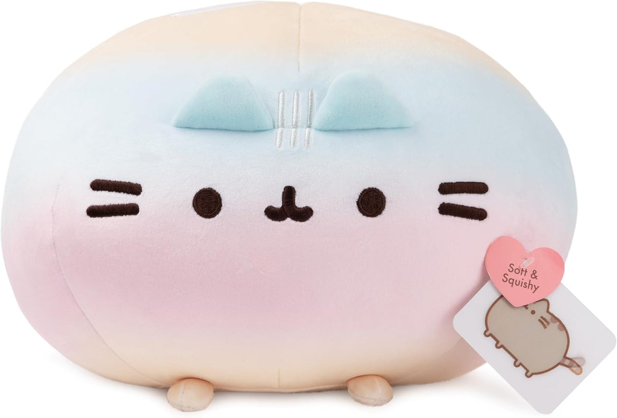 GUND antifaz de gato Pusheen arcoíris redondo de peluche, animal de...