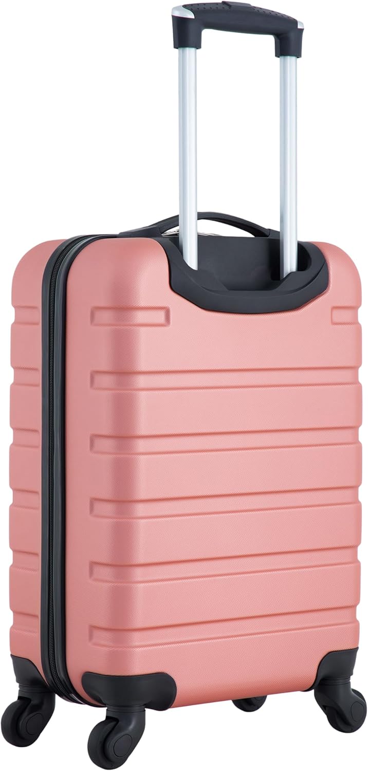 Travelers Club Harper - Equipaje, Oro rosa, Maleta de mano de 20 pulg.