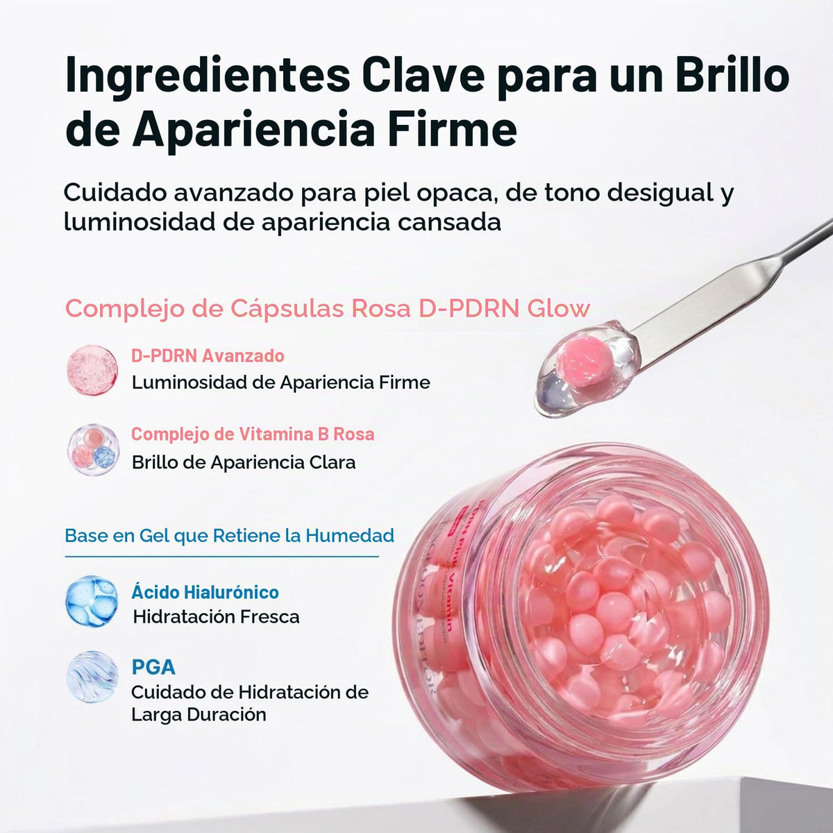 SUNGBOON EDITOR Pink PDRN Crema de cápsulas de vitaminas, vitamina...