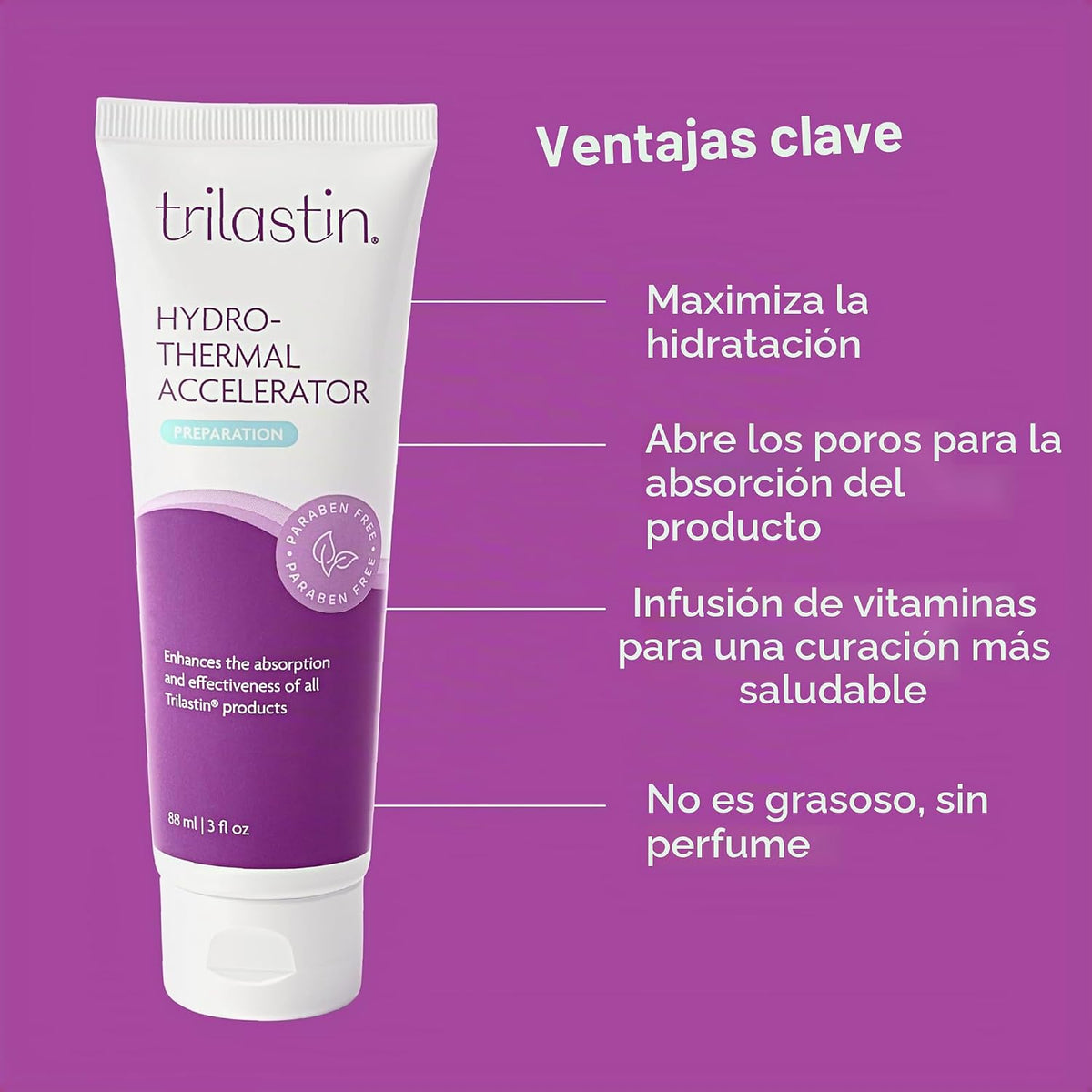 TriLASTIN Crema reafirmante para estrías y acelerador hidrotérmico...