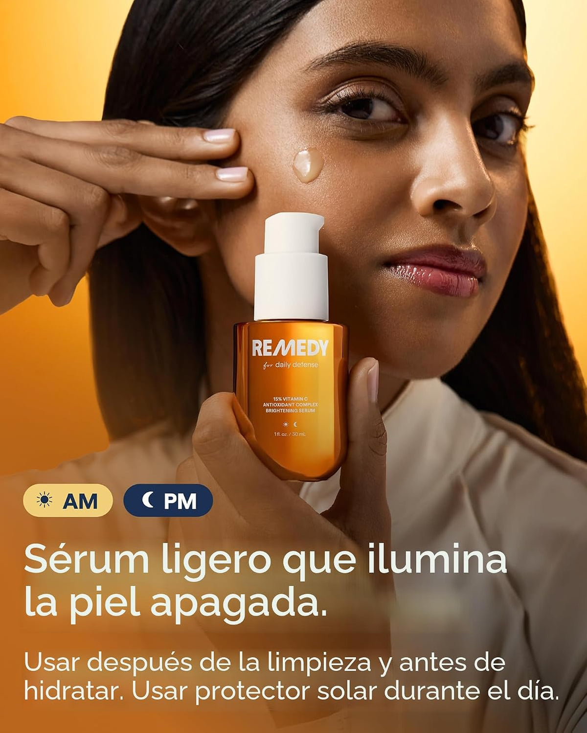 Dúo de suero para defensa diaria y manchas oscuras Remedy Vitamin C...