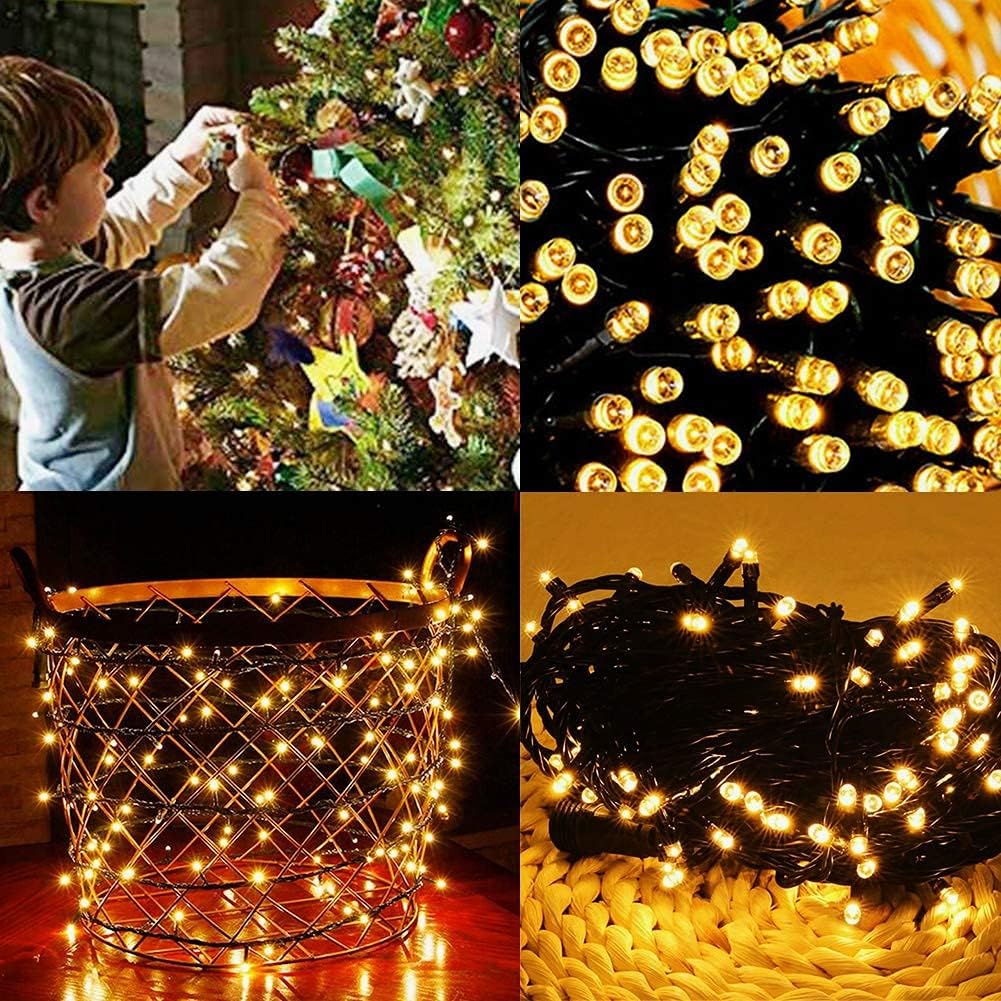 Iluminación del hogar de 66 pies. Mini luces decorativas de Navidad...